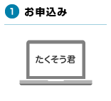 1.お申込み