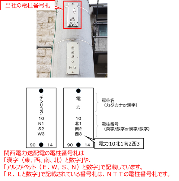 25 九州 電力 電柱 番号 検索 カービィ 壁紙