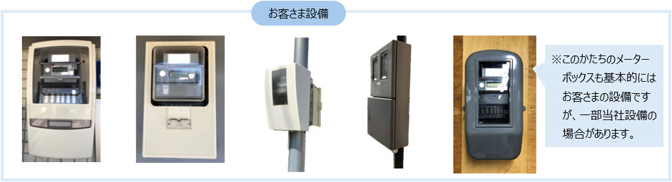 メーターボックスの例