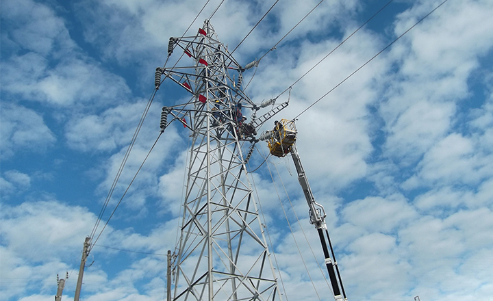 Photo: Steel tower